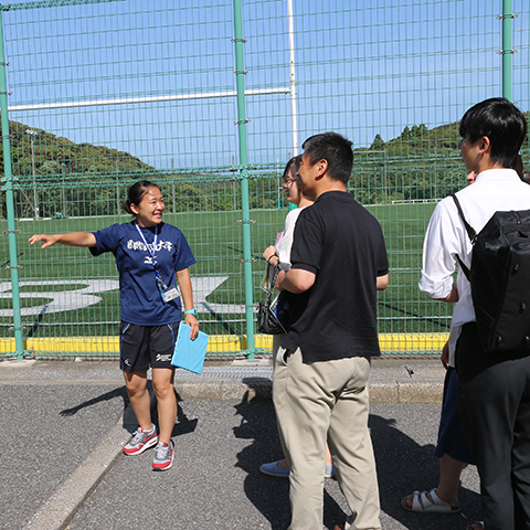 国際武道大学の説明会