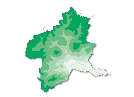 群馬県の地図・群馬県のおでかけスポット