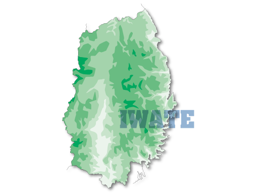 岩手県の地図・岩手県のおでかけスポット