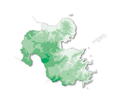 大分県の地図・大分県のおでかけスポット