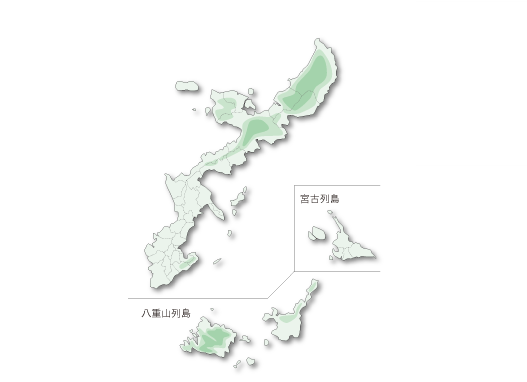 沖縄県の地図・沖縄県のおでかけスポット