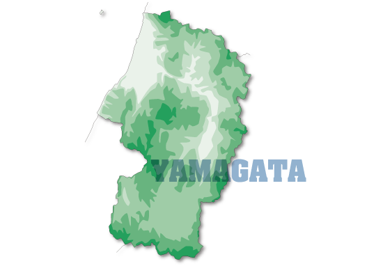 山形県の地図・山形県のおでかけスポット