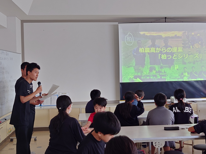 青森県　柏木農業高校　生物生産科３年生のみなさん6