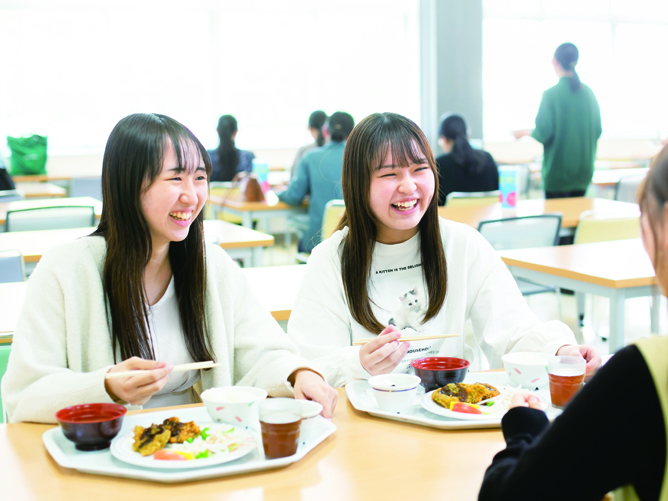 自治医科大学の学食