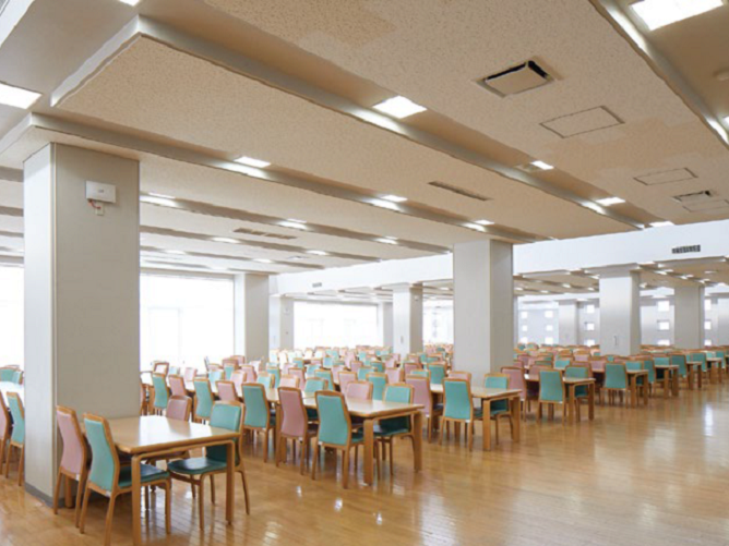 北海道文教大学の学食