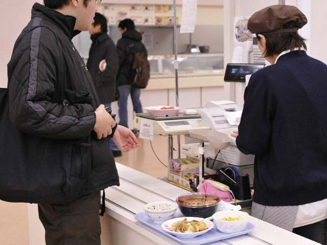 北海道大学の学食