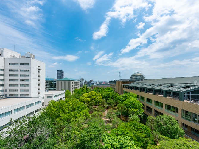 【緑の回廊】草加市内の公園や水辺とともに地域の豊かな生態系を育みます。