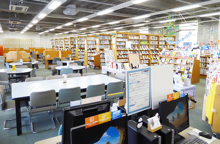 東北工業大学の図書館